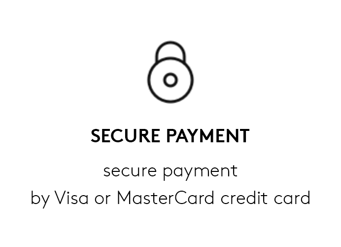Secure payment by Visa, MasterCard - La Mécanique Du Pull